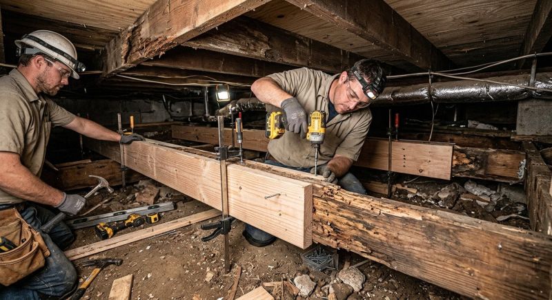 Floor Joist Installation